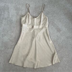 Vintage Lasenza Gold Textured Slip Dress‎